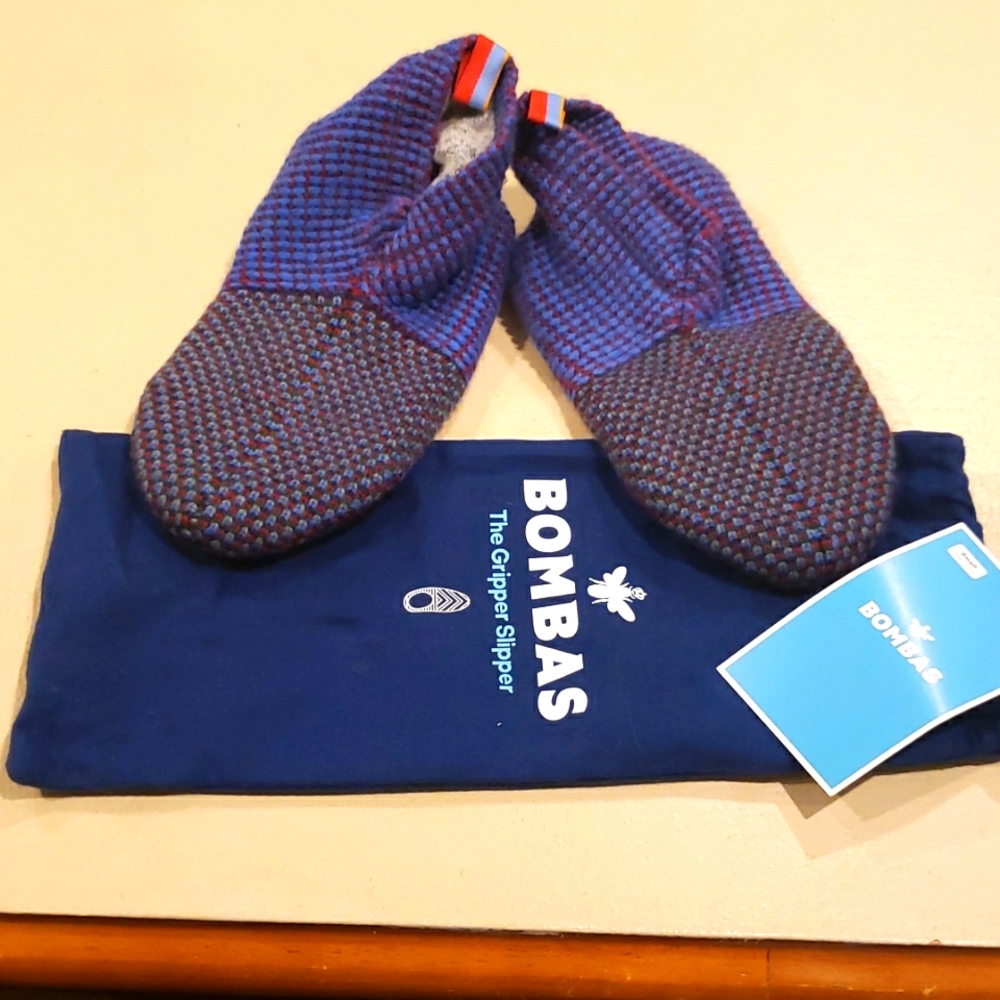NWT Bombas Gripper Slipper